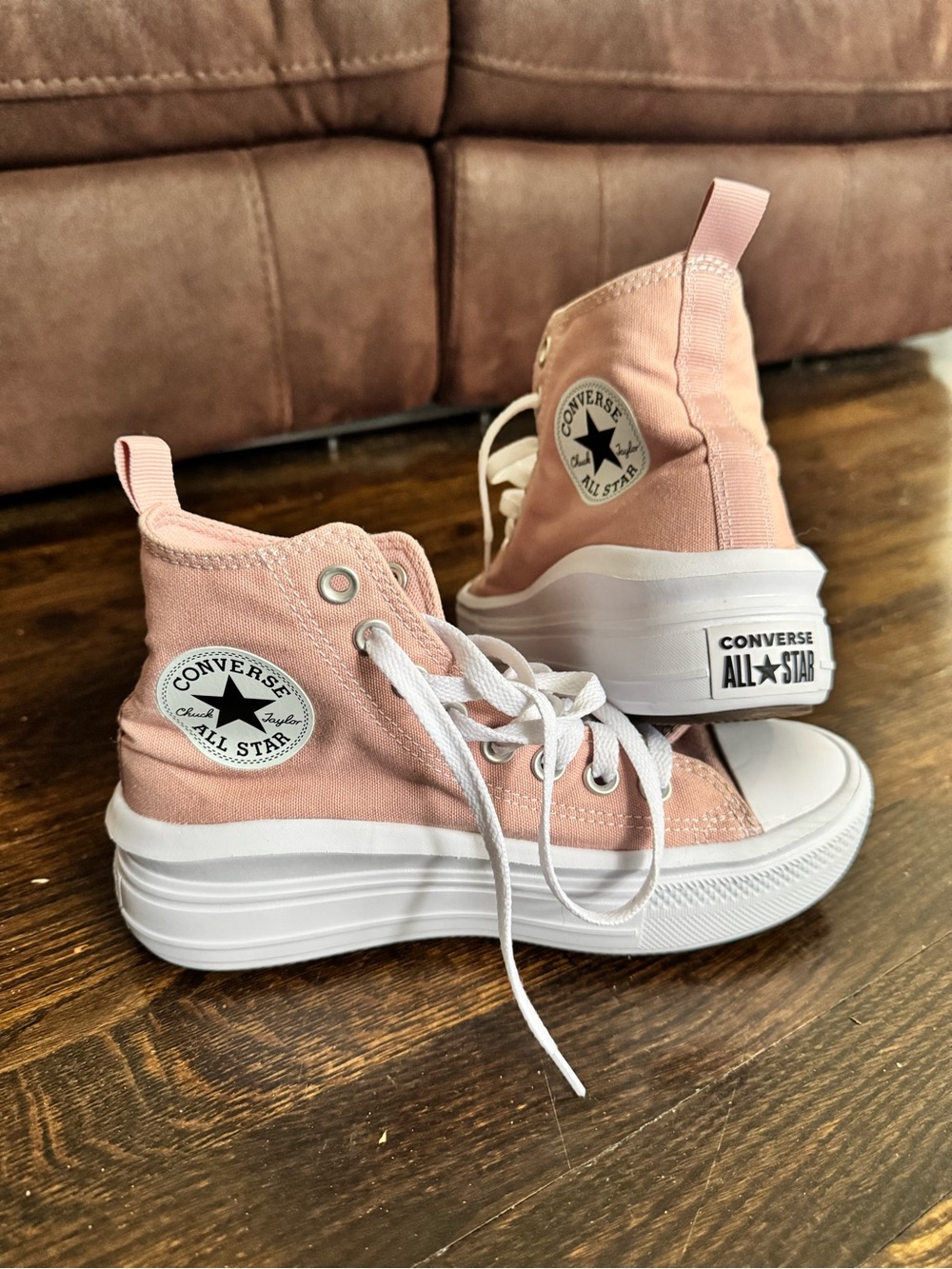 Converse Chuck Taylor All Star Platform High Top Sneakers - Pink